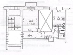 1-комн.кв., 44 м², этаж 5