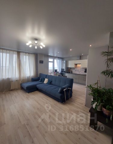 3-комн., 96,4 м², 21/25 этаж