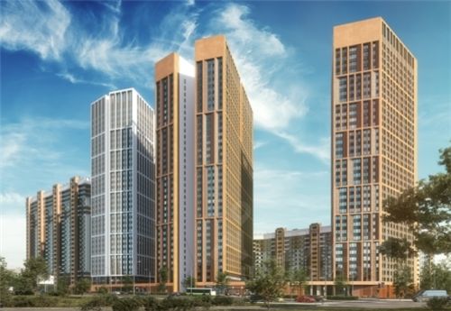 Просторная квартира в Екатеринбурге, 73 кв.м, 3 комнаты, 8 этаж, без отделки. Современный жилой комплекс с красивыми видами и удобным расположением.