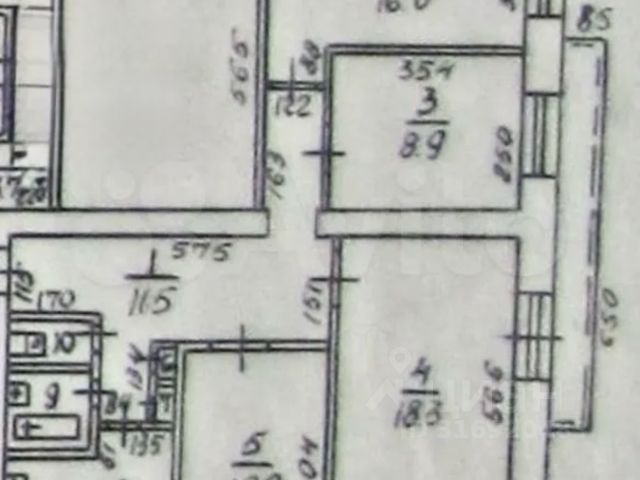 4-комн., 75,1 м², 8/9 этаж