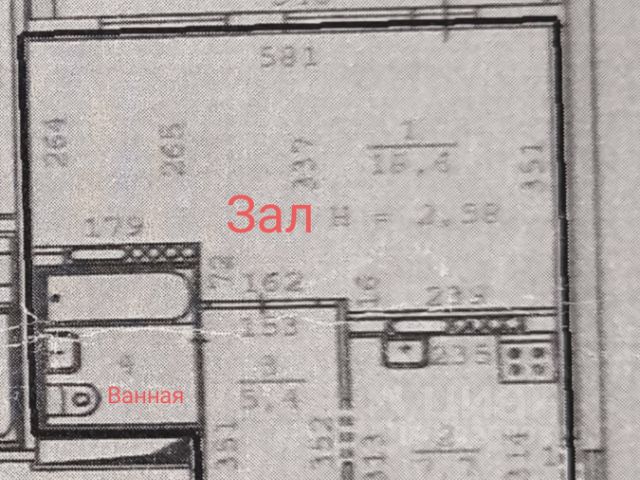 1-комн., 35,1 м², 6/12 этаж