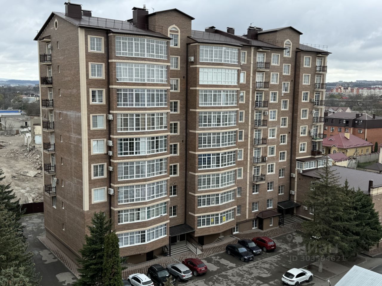 Купить двухкомнатную квартиру 73,7м² ул. Ермолова, 98/1, Ессентуки,  Ставропольский край - база ЦИАН, объявление 303594621