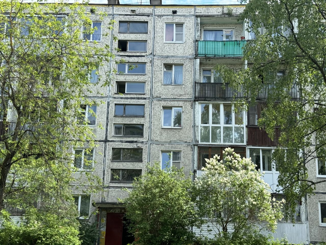 Продажа двухкомнатной квартиры 45м² ул. Крупской, 2, Гатчина, Ленинградская  область, Гатчинский район - база ЦИАН, объявление 302612098