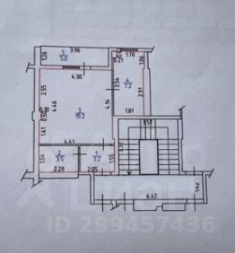 1-комн.кв., 38 м², этаж 4