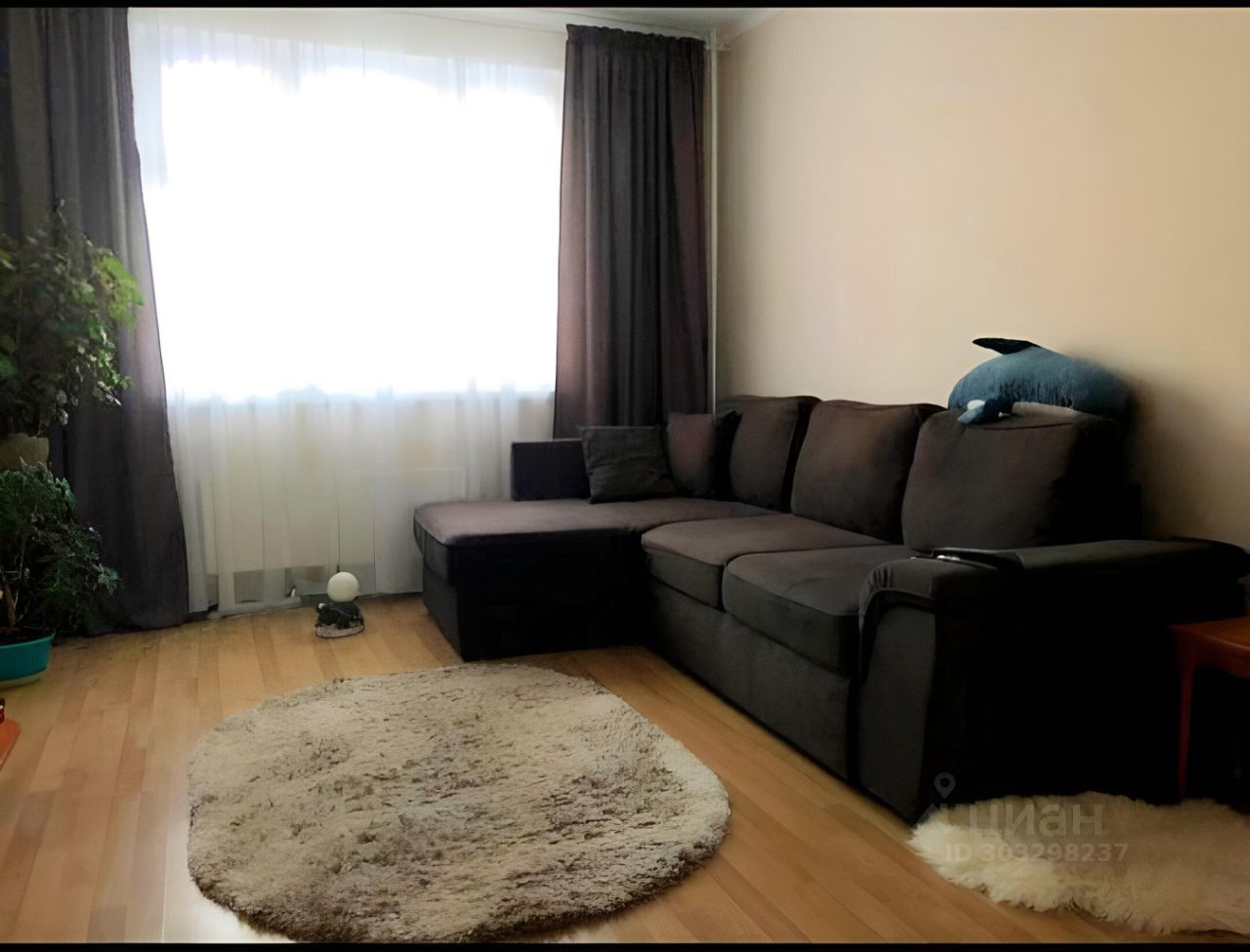 Сдается1-комн.квартира,43м²