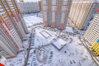 студия, 38 м², этаж 22