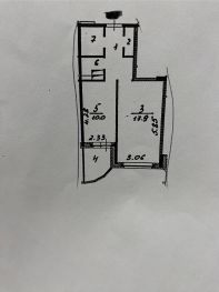 1-комн.кв., 38 м², этаж 5