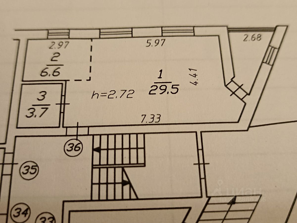 Продаю квартиру-студию 39,8м² Угольный проезд, 68/3, Иркутск, Иркутская  область - база ЦИАН, объявление 302860265