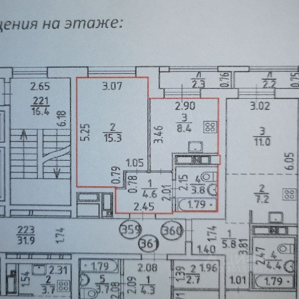 Продажа однокомнатной квартиры 32,1м² ул. Архитектора П.П. Берша, 22,  Ижевск, Удмуртская респ. - база ЦИАН, объявление 301527379