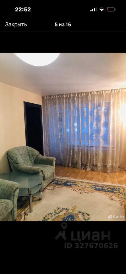 2-к кв. Удмуртия, Ижевск Красноармейская ул., 135 (45.0 м²)