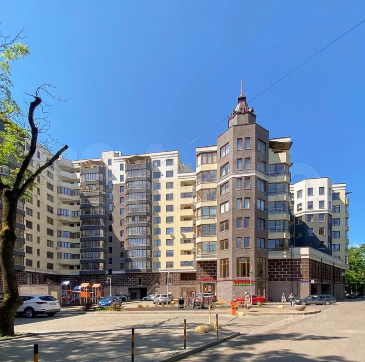 Купить трехкомнатную квартиру 115м² ул. Космонавта Леонова, 47,  Калининград, Калининградская область - база ЦИАН, объявление 297882108