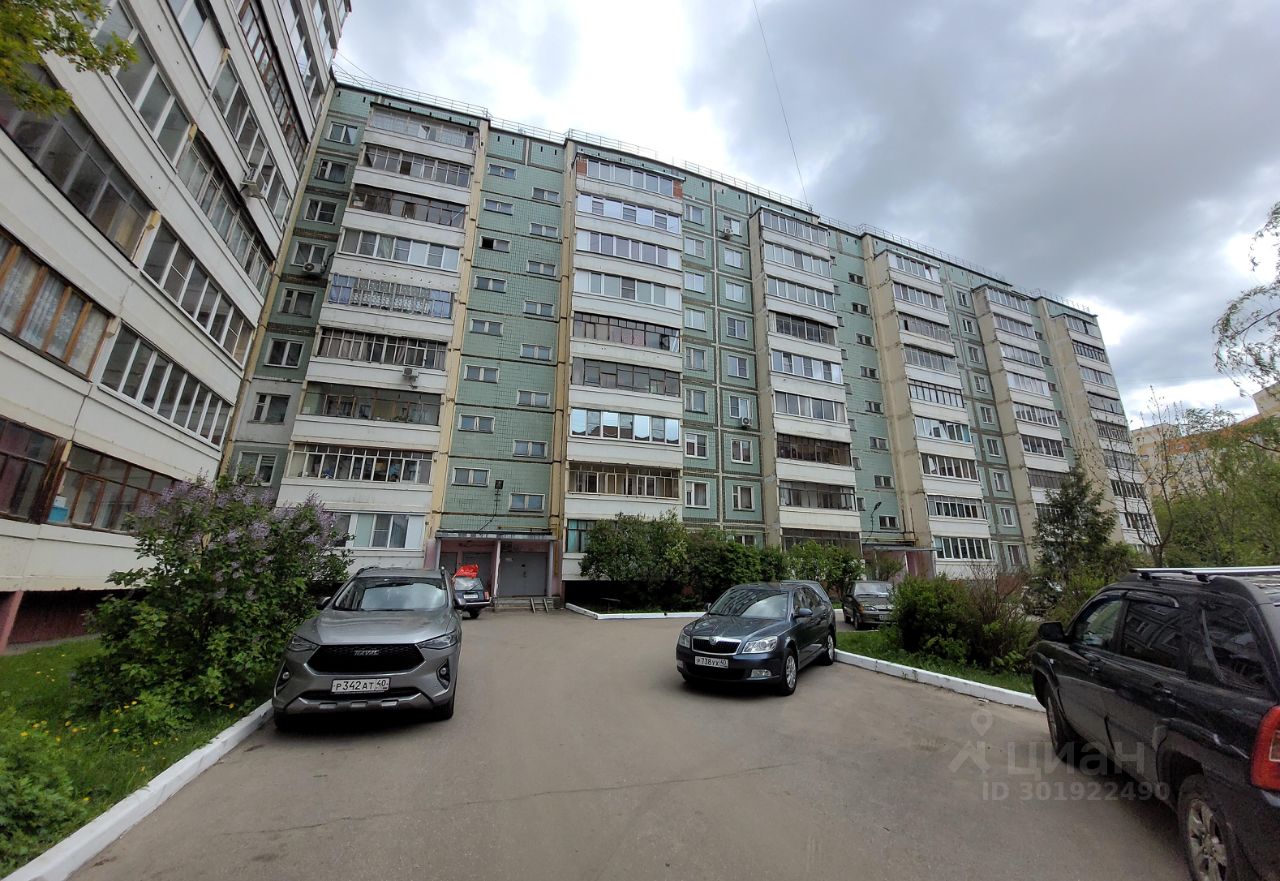 Купить двухкомнатную квартиру 59,1м² бул. Энтузиастов, 11, Калуга,  Калужская область - база ЦИАН, объявление 301922490