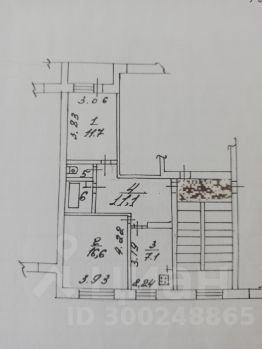 2-комн.кв., 52 м², этаж 2