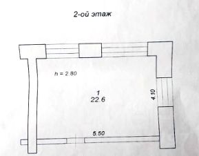 2-комн.кв., 25 м², этаж 2