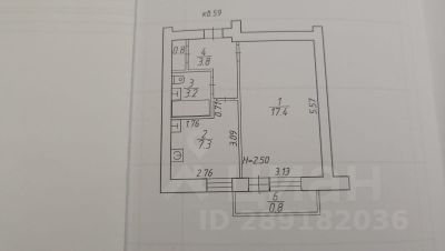 1-комн.кв., 33 м², этаж 5