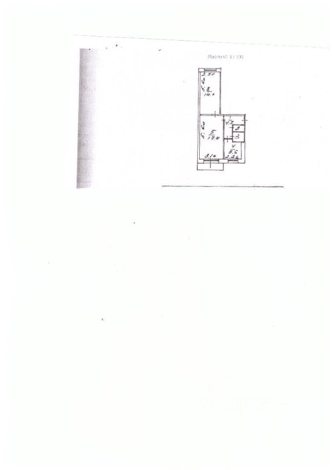 2-к кв. Кемеровская область, Кемерово Ленинградский просп., 23Б (44.5 м²)