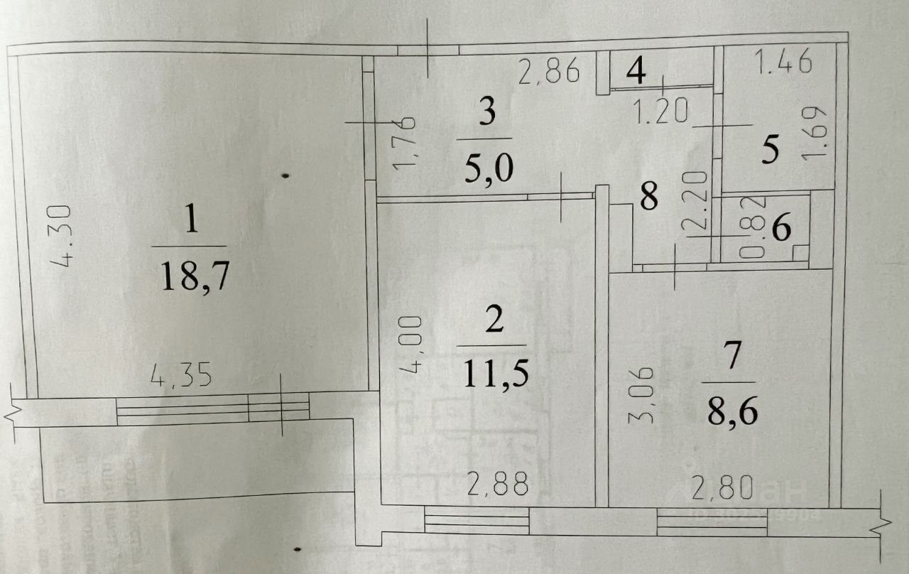 Купить 2-комнатную квартиру на проспекте Молодежный в городе Кемерово,  продажа двухкомнатных квартир во вторичке и первичке на Циан. Найдено 17  объявлений