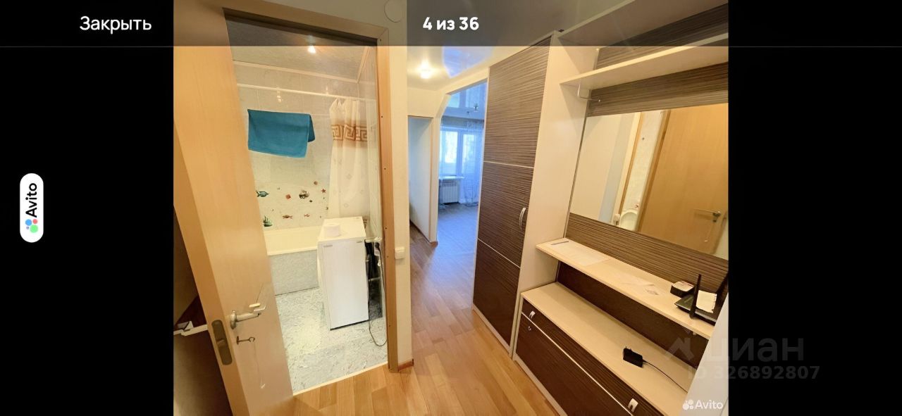 2-к кв. Кемеровская область, Кемерово Притомская набережная ул., 13 (37.0 м²)