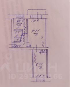 2-комн.кв., 49 м², этаж 2