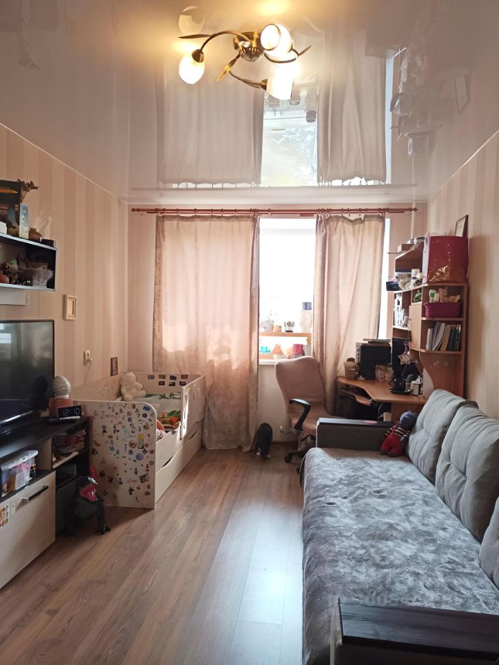 Купить однокомнатную квартиру 30м² ул. Воровского, 5, Кингисепп ...