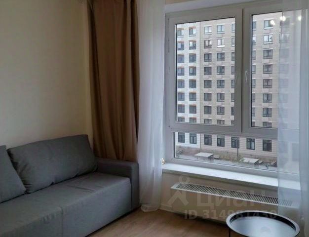 Студия, 24 м², 5/17 этаж