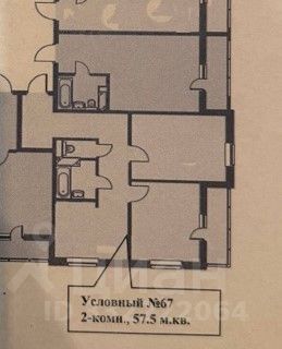 2-комн. кв., 8/19 этаж, 57 м² — 15,25 млн ₽, метро Бунинская аллея — фото 20