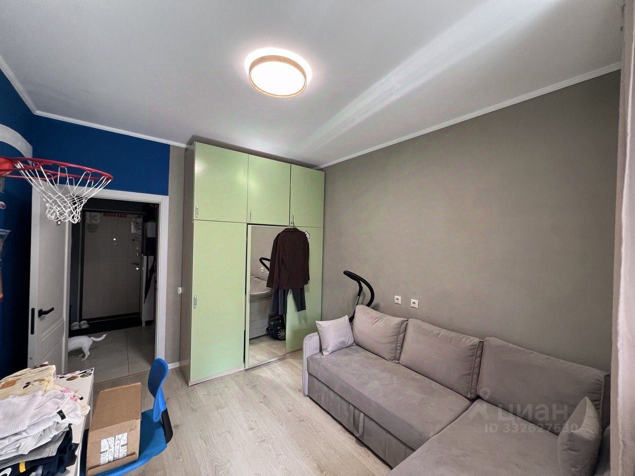Евро2-комнатная квартира, 46 м² — фото 3