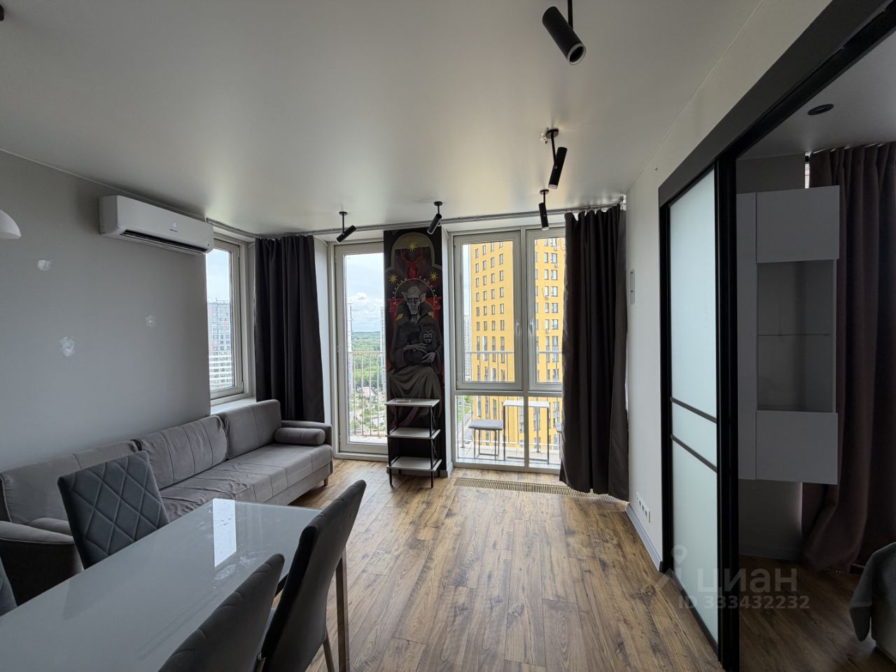 2-комнатная квартира, 38,2 м² — фото 1