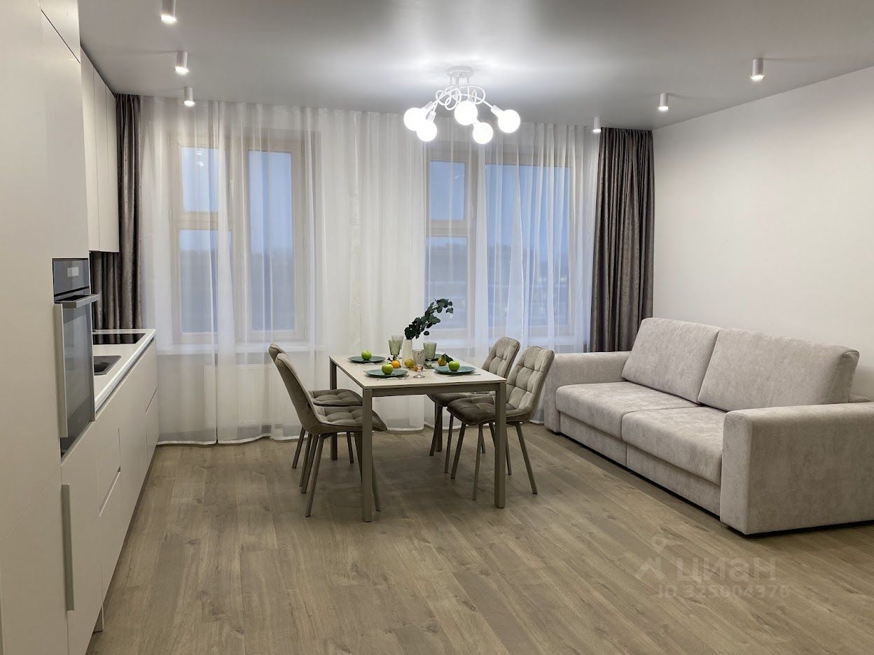 Евро3-комнатная квартира, 56,7 м² — фото 4