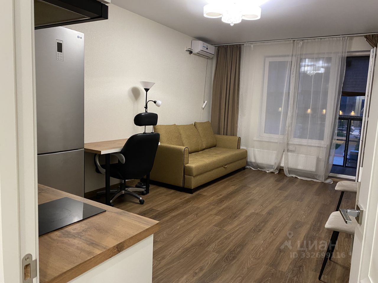 Квартира-студия, 27,2 м² — фото 2
