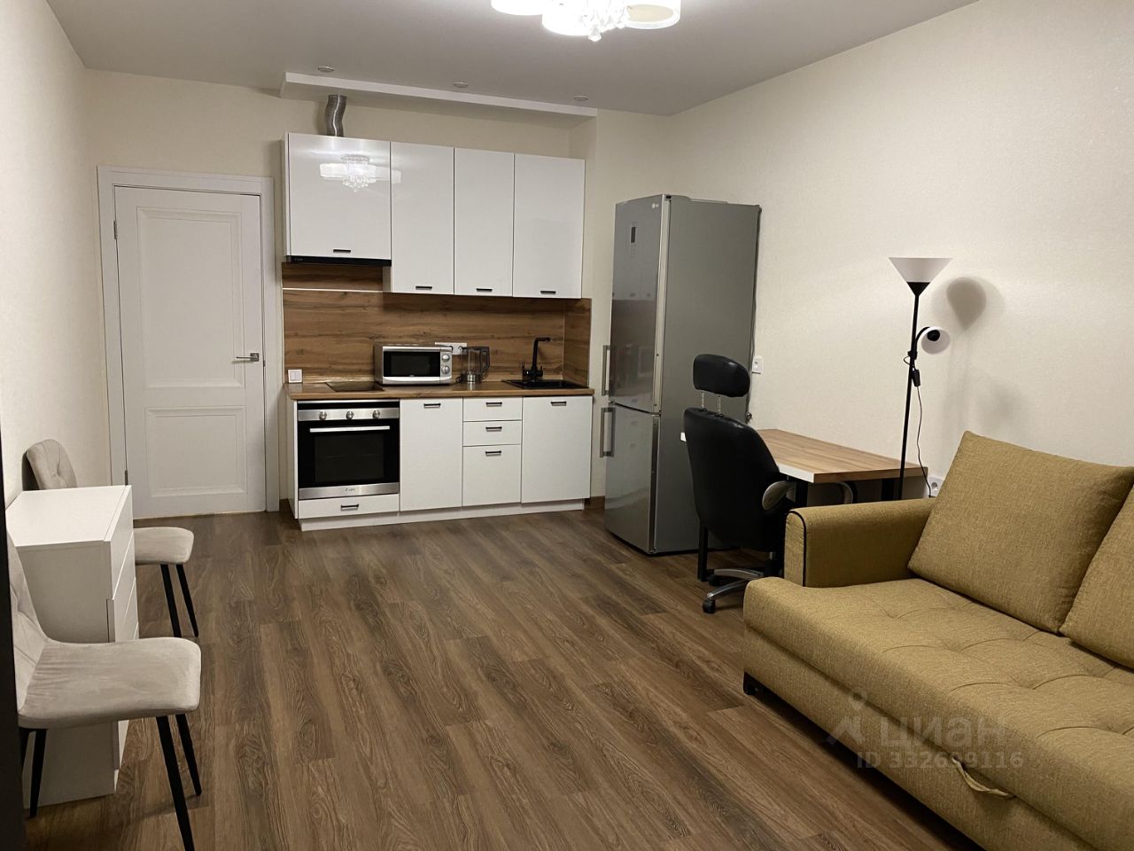 Квартира-студия, 27,2 м² — фото 1