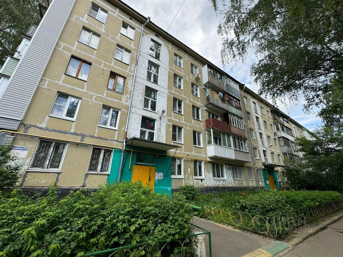 Купить двухкомнатную квартиру 42,5м² ул. Гагарина, 17, Конаково, Тверская  область, Конаковский муниципальный округ - база ЦИАН, объявление 297342990