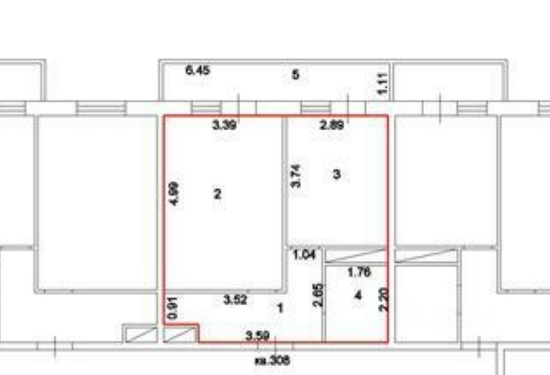 Купить однокомнатную квартиру 39м² ул. Автолюбителей, 1/3к1, Краснодар,  Краснодарский край - база ЦИАН, объявление 301869903