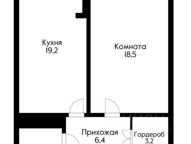 2-комн., 50 м², 15/24 этаж