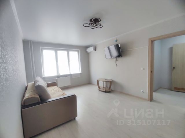 1-комн., 37,8 м², 10/17 этаж