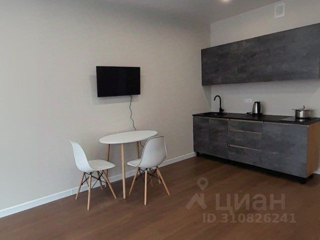 Студия, 26,6 м², 14/16 этаж