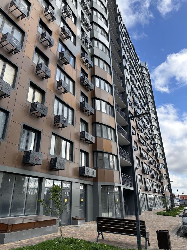 1-к кв. Краснодарский край, Краснодар ул. Кирилла Россинского, 3/2 (40.0 м²)