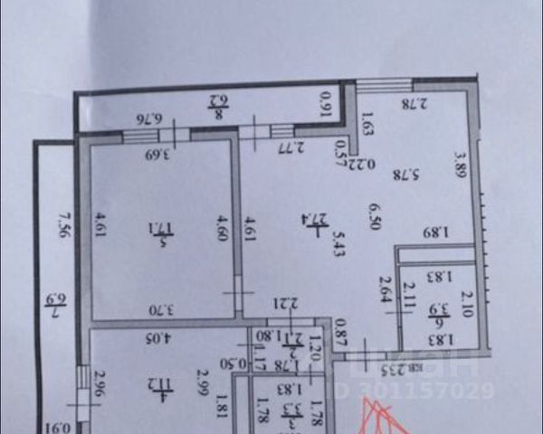 2-комн., 65 м², 21/25 этаж