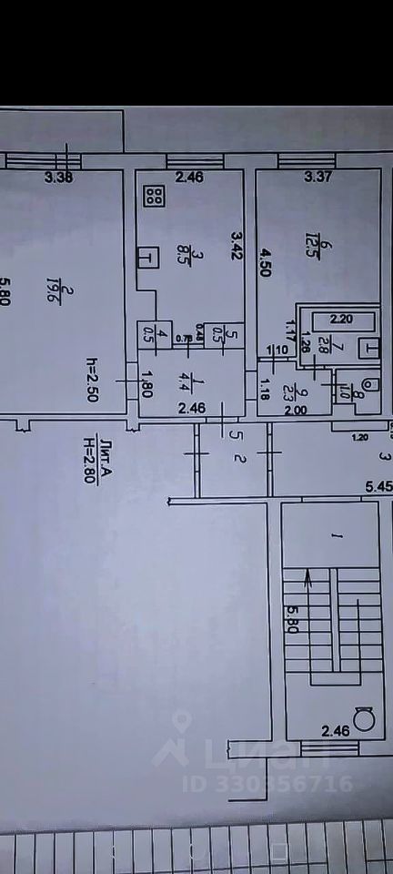 2-комн. кв., Центральный, Краснодар