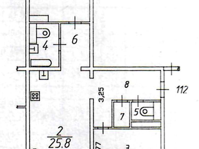 3-комн., 67,5 м², 12/17 этаж