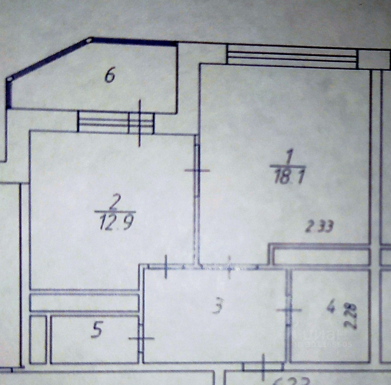 Продаю однокомнатную квартиру 47,1м² Заводская ул., 18к2, Красногорск,  Московская область, Красногорский район, м. Павшино - база ЦИАН, объявление  301365605