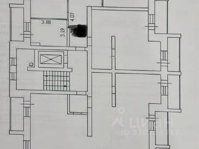 3-комн., 72 м², 6/9 этаж