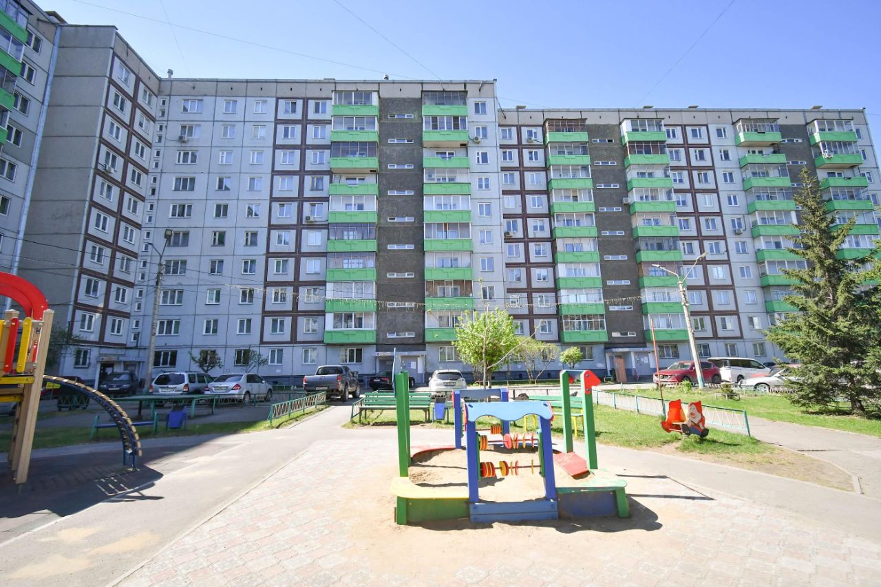 Продажа трехкомнатной квартиры 66,2м² Комсомольский просп., 3Д, Красноярск,  Красноярский край - база ЦИАН, объявление 303738259