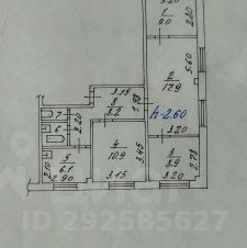 4-комн.кв., 64 м², этаж 1