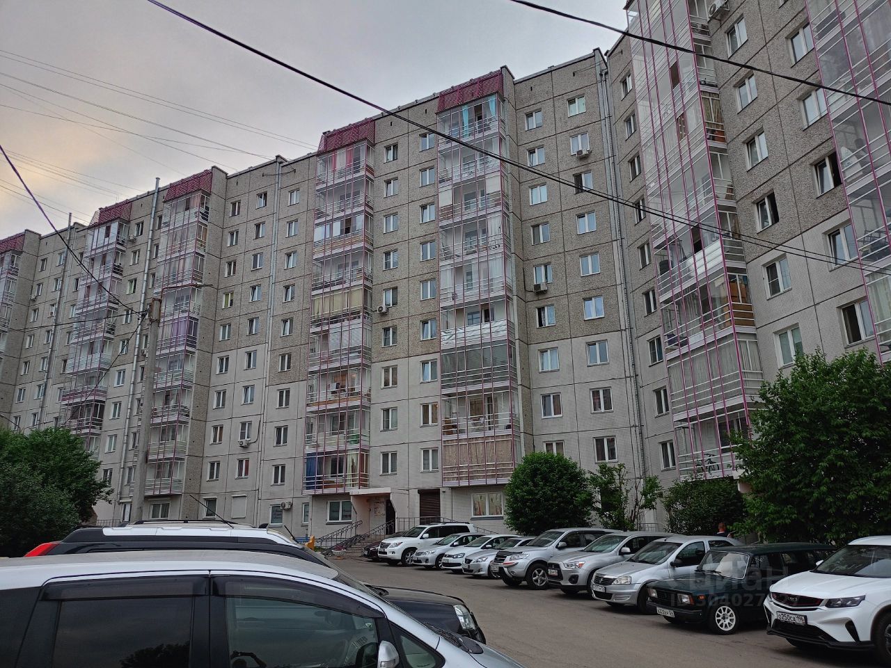 Снять двухкомнатную квартиру 54м² ул. Копылова, 17, Красноярск,  Красноярский край - база ЦИАН, объявление 304027827