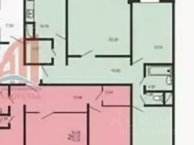 3-комн., 81,5 м², 16/18 этаж