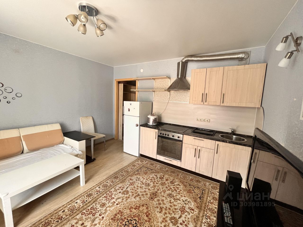 Продажа квартиры-студии 22,4м² просп. Европейский, 13к1, Кудрово,  Ленинградская область, Всеволожский район, Заневское городское поселение,  м. Улица Дыбенко - база ЦИАН, объявление 303981895