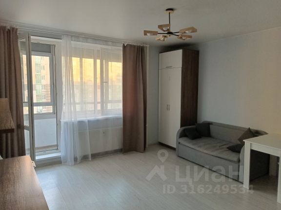 Студия, 27 м², 17/24 этаж