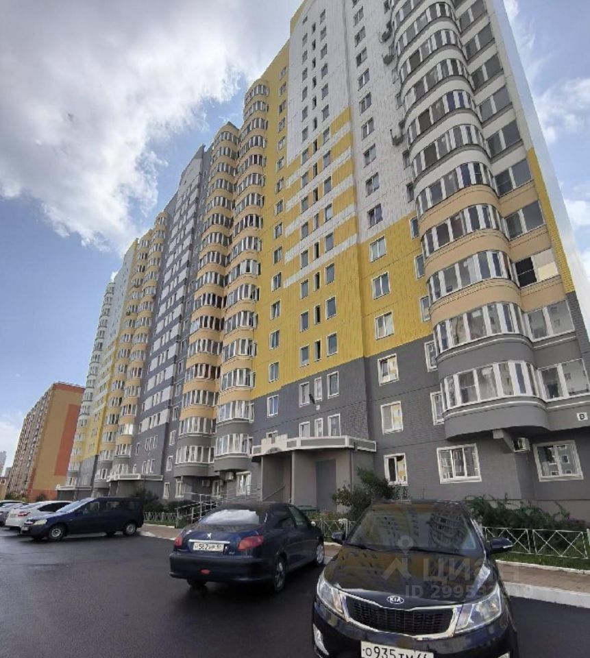 Купить двухкомнатную квартиру 64,1м² просп. Анатолия Дериглазова, 123,  Курск, Курская область - база ЦИАН, объявление 299532819