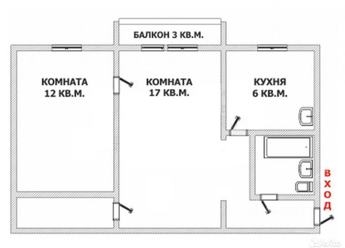 Купить 2-комнатную квартиру в Лениногорске, продажа двухкомнатных квартир  во вторичке и первичке на Циан. Найдено 4 объявления